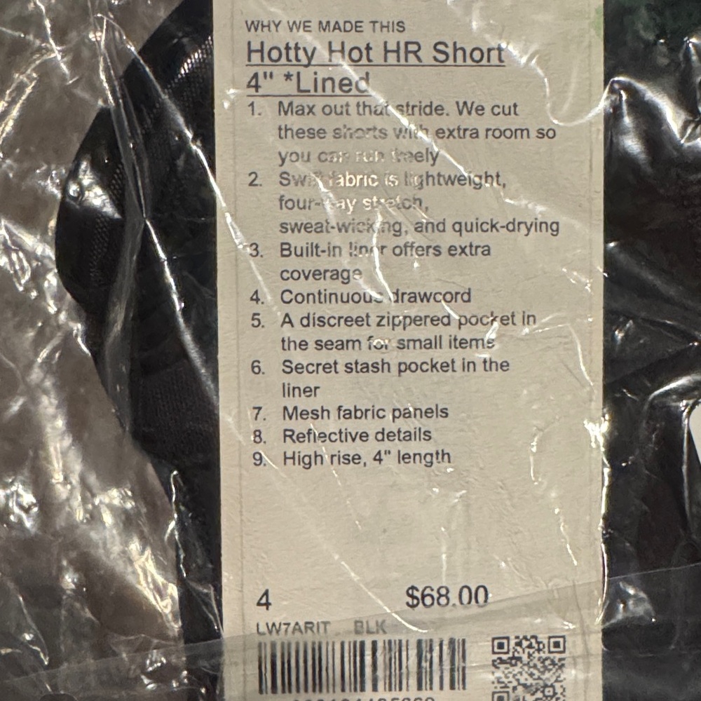 Lululemon Athletica Black Shorts